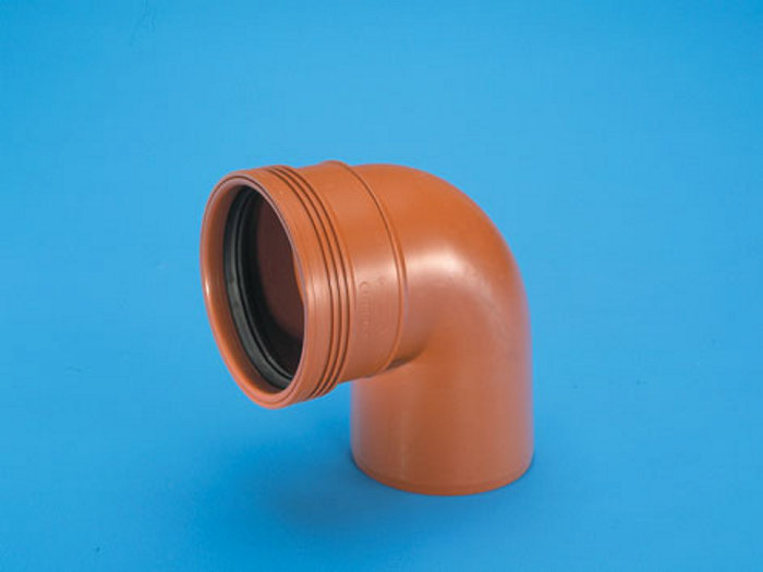 Avloppsböj 110 mm x 90° Pipelife